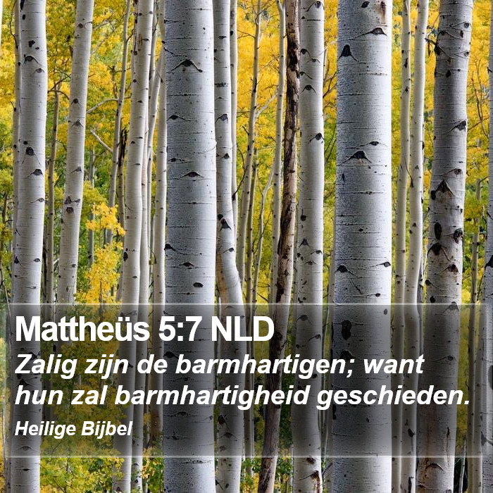 Mattheüs 5:7 NLD Bible Study