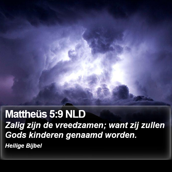 Mattheüs 5:9 NLD Bible Study