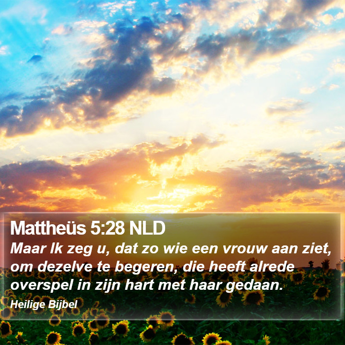 Mattheüs 5:28 NLD Bible Study