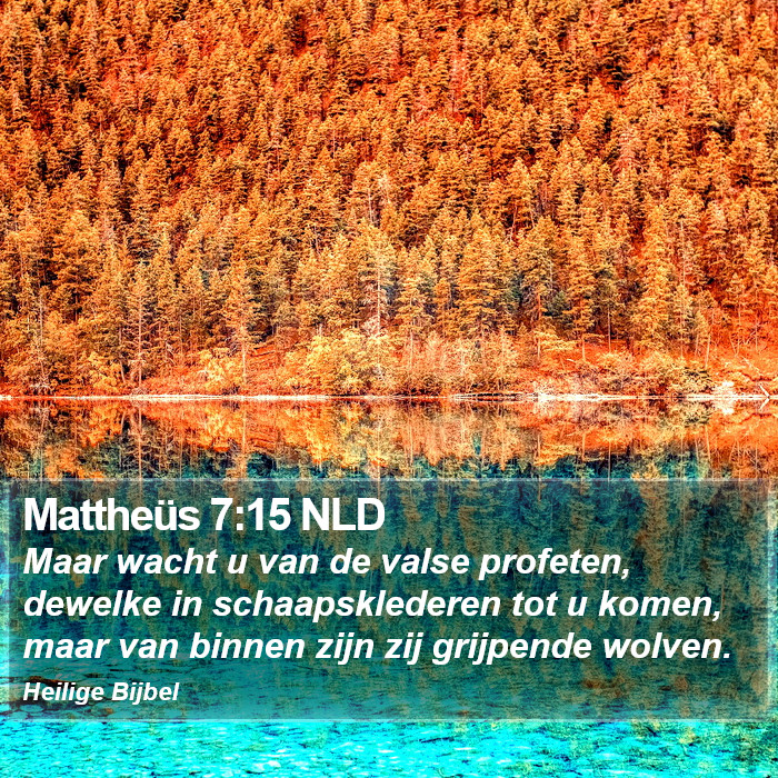 Mattheüs 7:15 NLD Bible Study