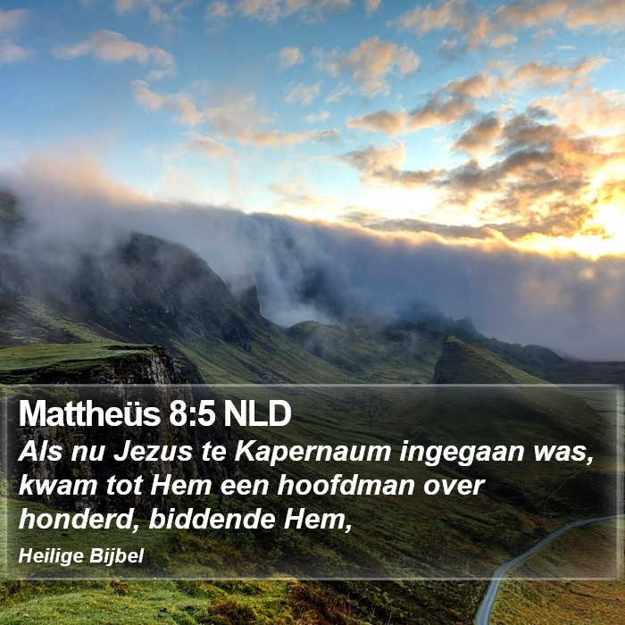 Mattheüs 8:5 NLD Bible Study