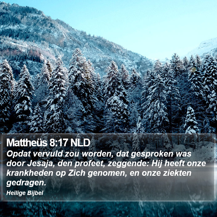 Mattheüs 8:17 NLD Bible Study
