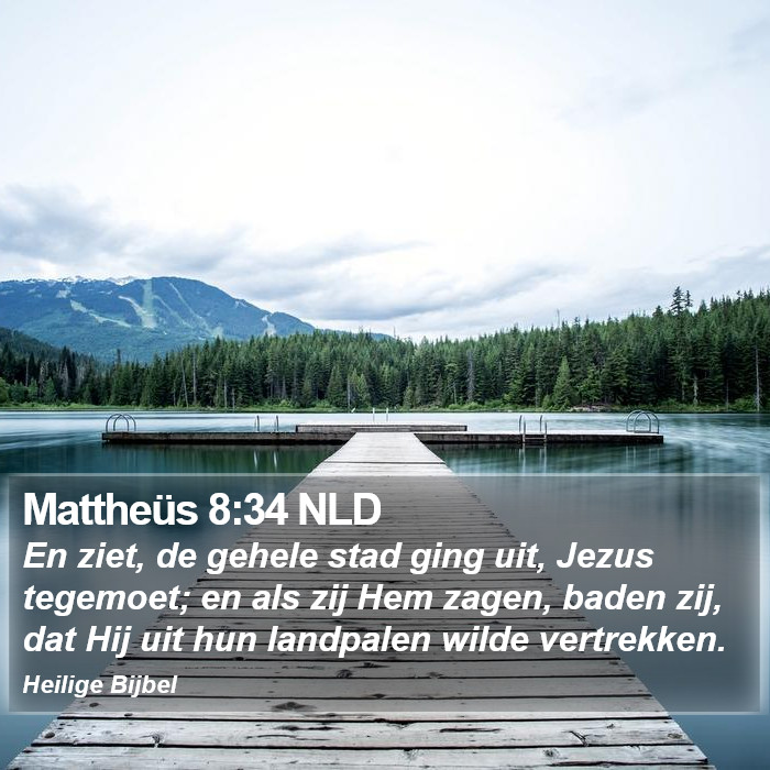 Mattheüs 8:34 NLD Bible Study