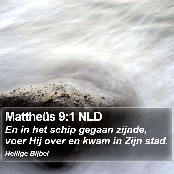 Mattheüs 9:1 NLD Bible Study