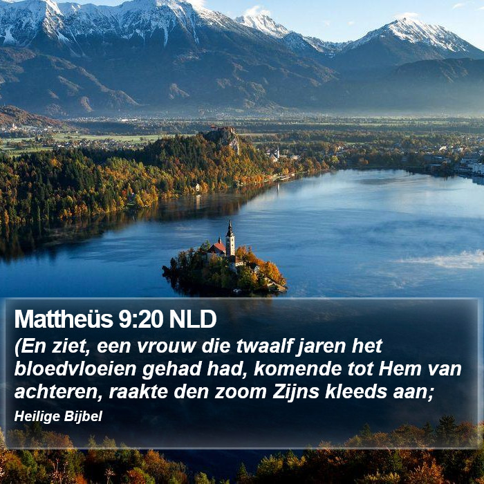 Mattheüs 9:20 NLD Bible Study