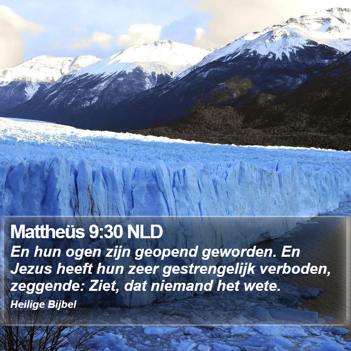 Mattheüs 9:30 NLD Bible Study