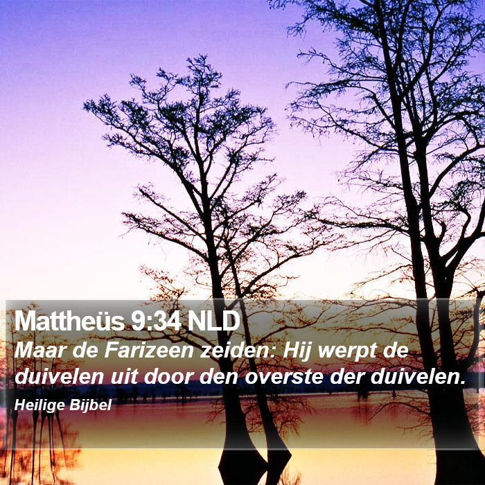 Mattheüs 9:34 NLD Bible Study