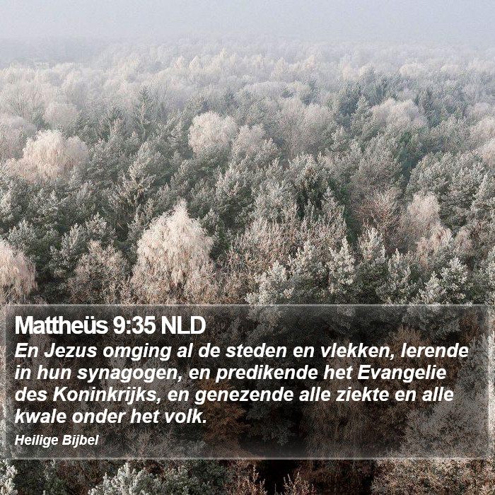 Mattheüs 9:35 NLD Bible Study