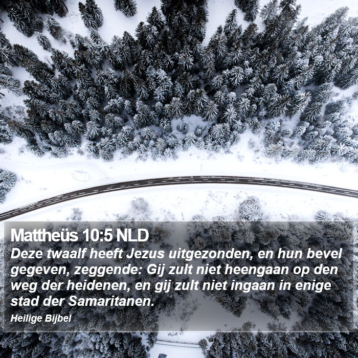 Mattheüs 10:5 NLD Bible Study