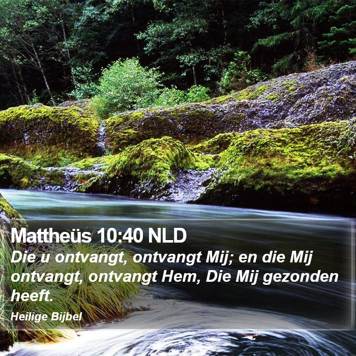 Mattheüs 10:40 NLD Bible Study