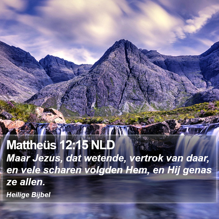 Mattheüs 12:15 NLD Bible Study
