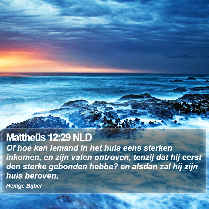 Mattheüs 12:29 NLD Bible Study