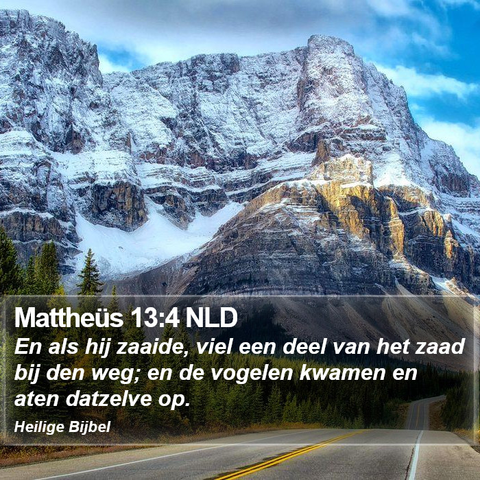 Mattheüs 13:4 NLD Bible Study