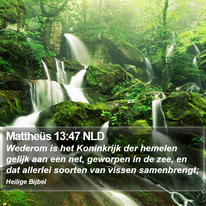 Mattheüs 13:47 NLD Bible Study