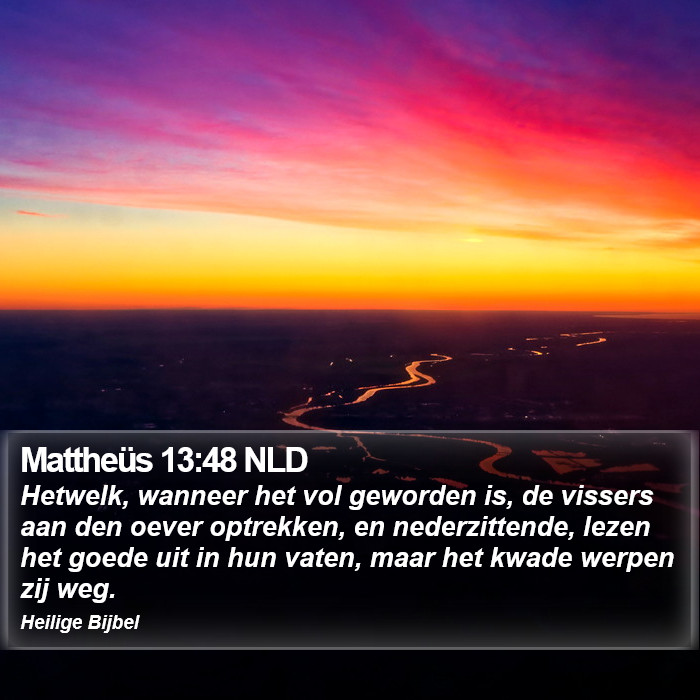 Mattheüs 13:48 NLD Bible Study