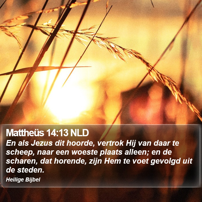 Mattheüs 14:13 NLD Bible Study