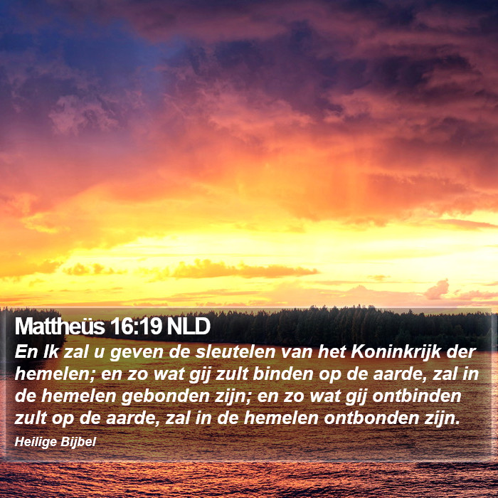 Mattheüs 16:19 NLD Bible Study