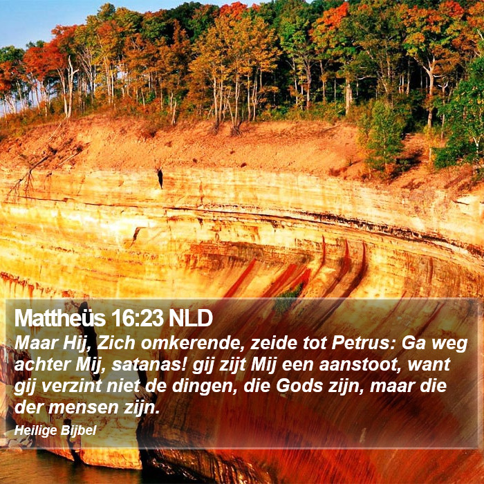 Mattheüs 16:23 NLD Bible Study
