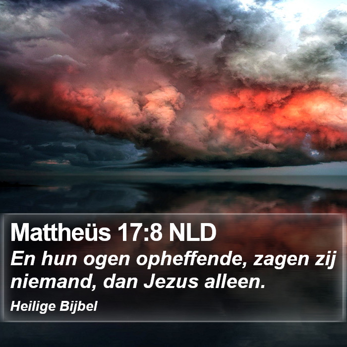 Mattheüs 17:8 NLD Bible Study