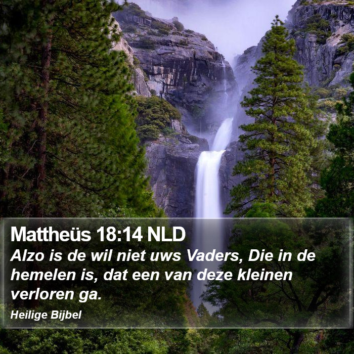 Mattheüs 18:14 NLD Bible Study