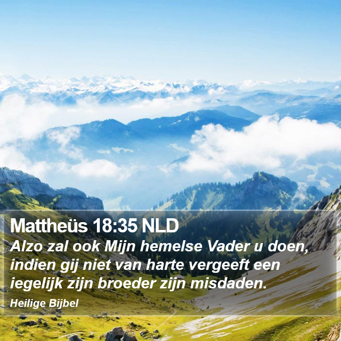 Mattheüs 18:35 NLD Bible Study
