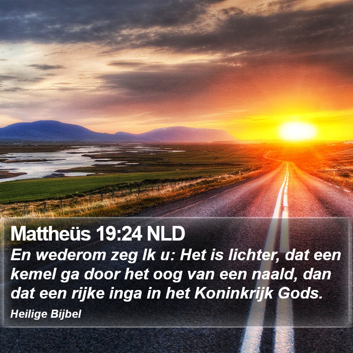 Mattheüs 19:24 NLD Bible Study