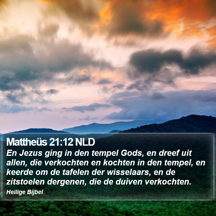 Mattheüs 21:12 NLD Bible Study