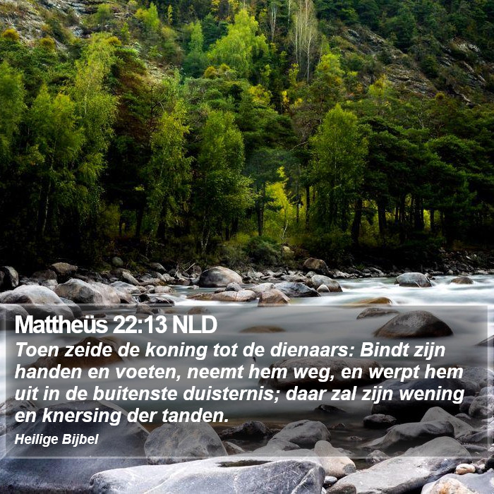 Mattheüs 22:13 NLD Bible Study
