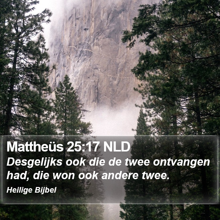 Mattheüs 25:17 NLD Bible Study