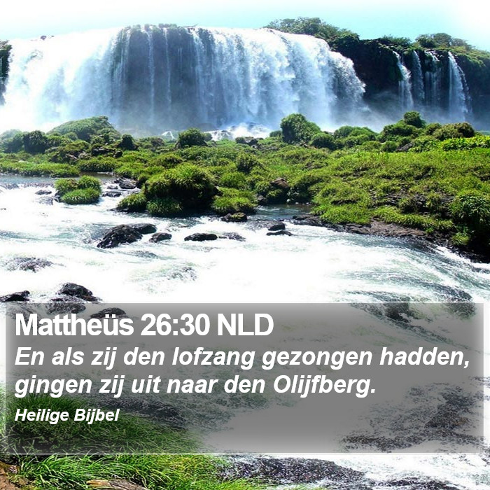 Mattheüs 26:30 NLD Bible Study