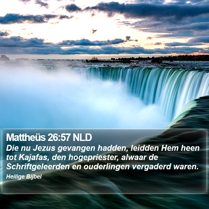 Mattheüs 26:57 NLD Bible Study