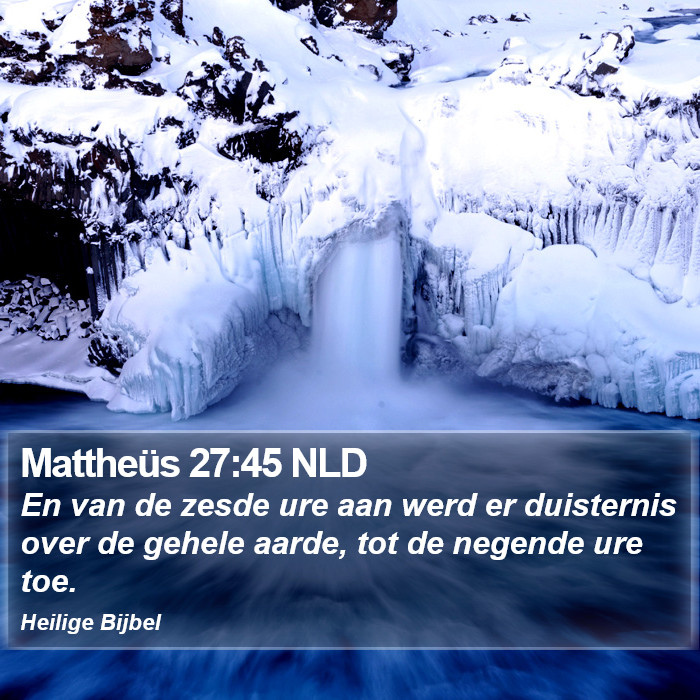 Mattheüs 27:45 NLD Bible Study