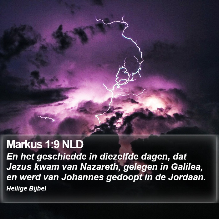 Markus 1:9 NLD Bible Study