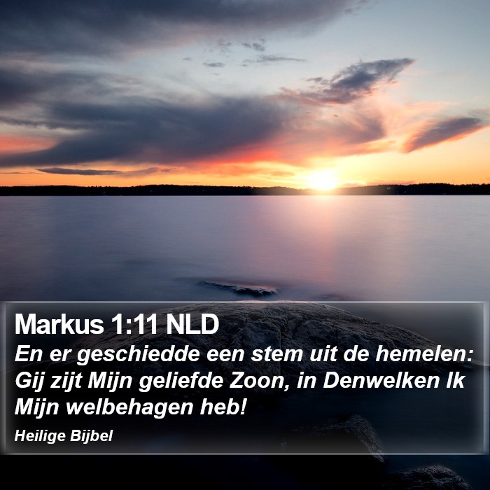 Markus 1:11 NLD Bible Study