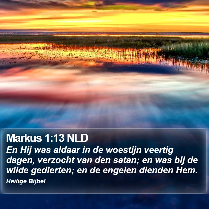 Markus 1:13 NLD Bible Study