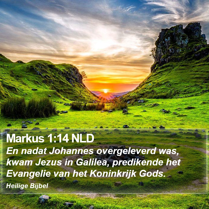 Markus 1:14 NLD Bible Study