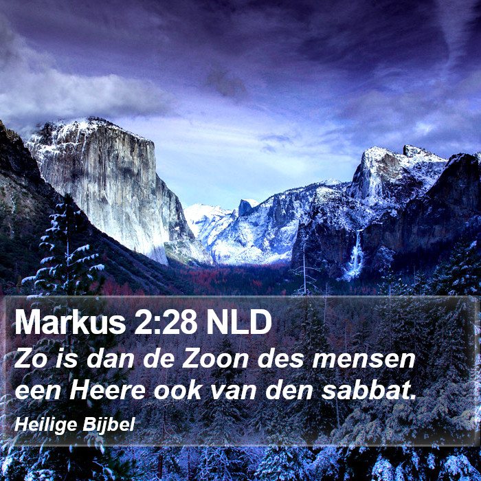 Markus 2:28 NLD Bible Study
