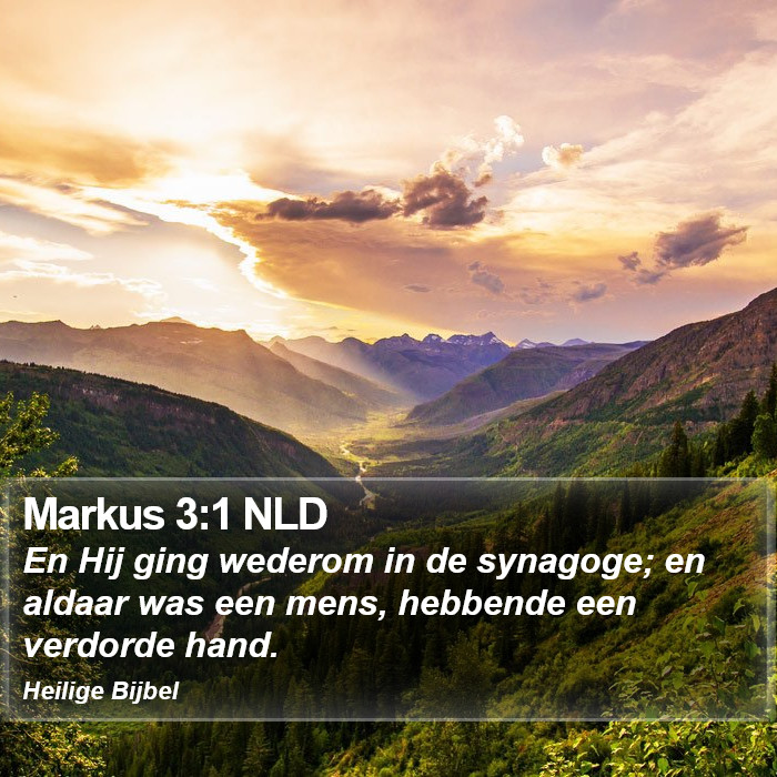 Markus 3:1 NLD Bible Study