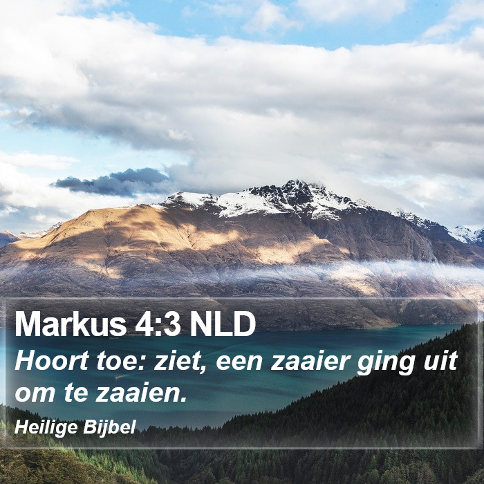 Markus 4:3 NLD Bible Study