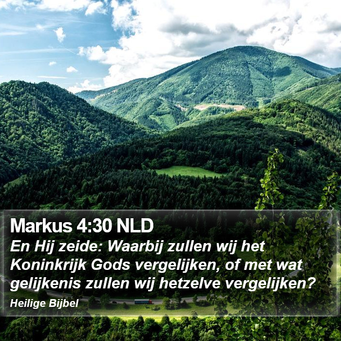 Markus 4:30 NLD Bible Study