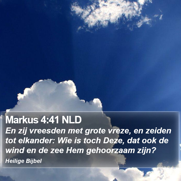 Markus 4:41 NLD Bible Study