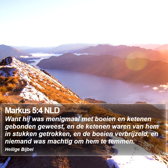 Markus 5:4 NLD Bible Study