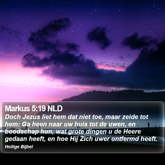 Markus 5:19 NLD Bible Study