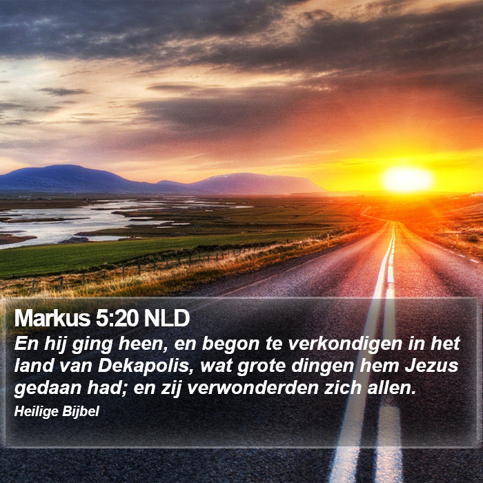 Markus 5:20 NLD Bible Study