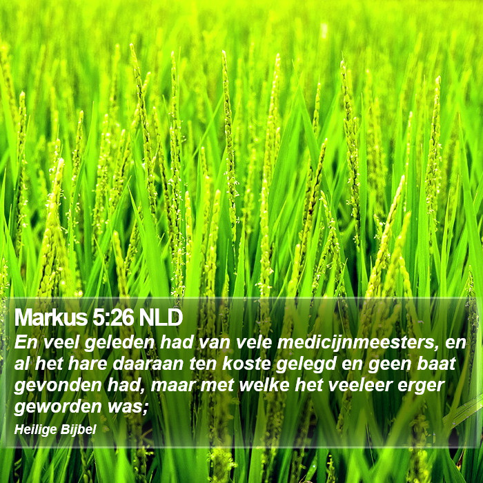 Markus 5:26 NLD Bible Study