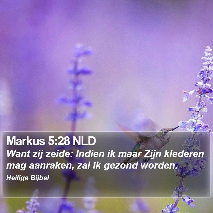 Markus 5:28 NLD Bible Study