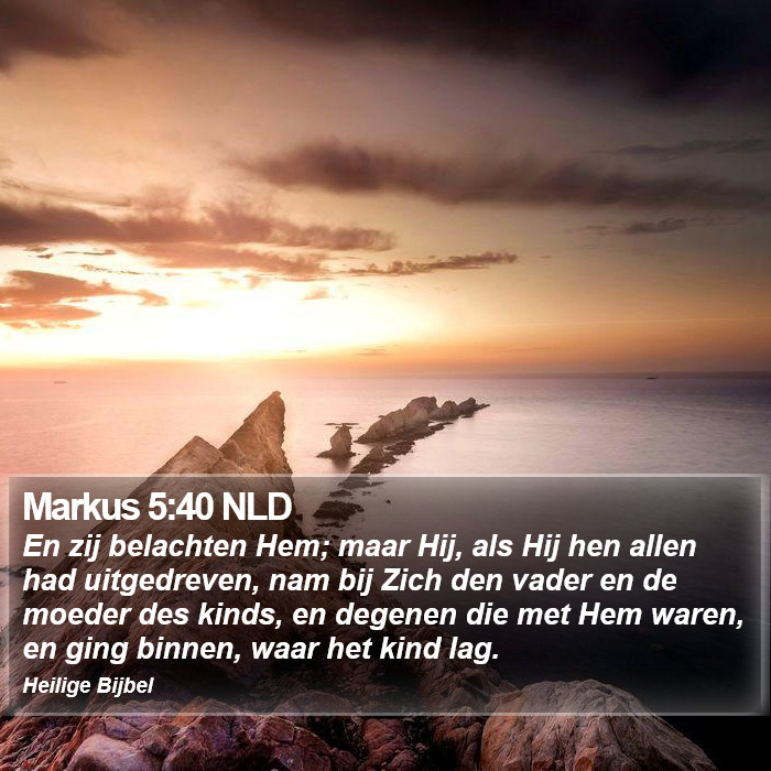 Markus 5:40 NLD Bible Study