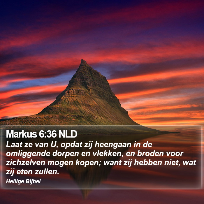 Markus 6:36 NLD Bible Study