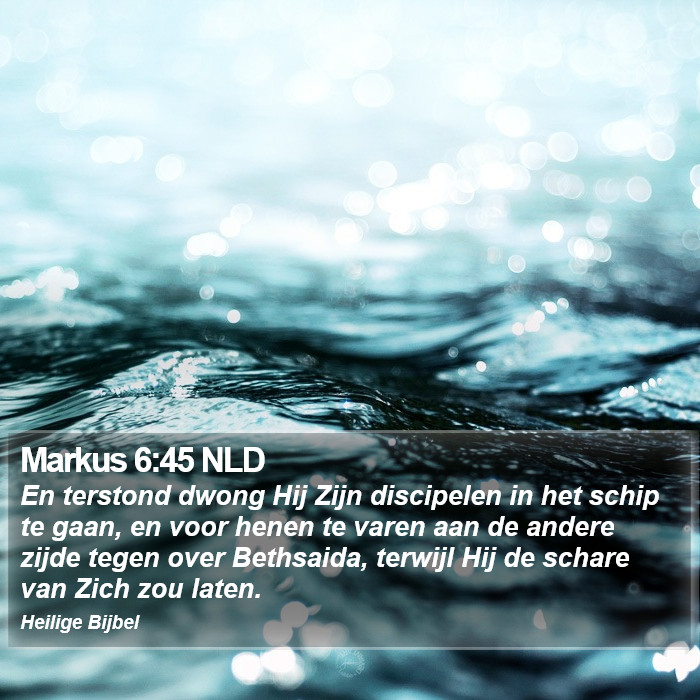 Markus 6:45 NLD Bible Study