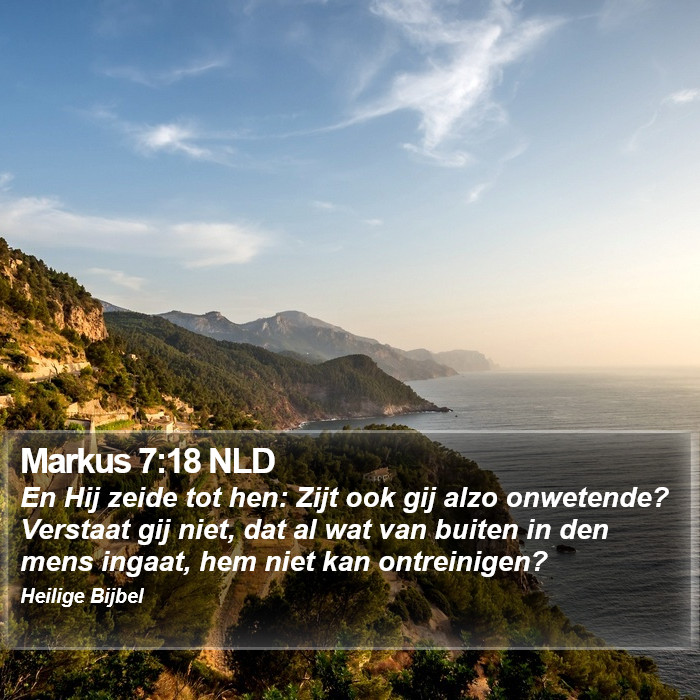 Markus 7:18 NLD Bible Study